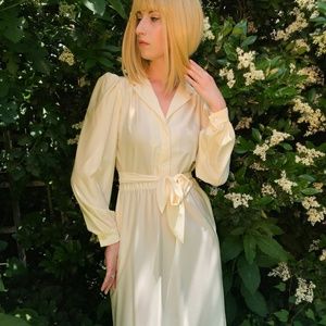Cream vintage dress